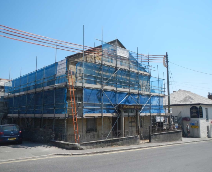 Commercial Scaffolding by Hewaswater Scaffolding St Austell, Cornwall